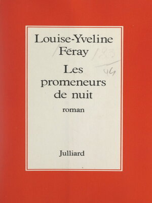 cover image of Les promeneurs de nuit